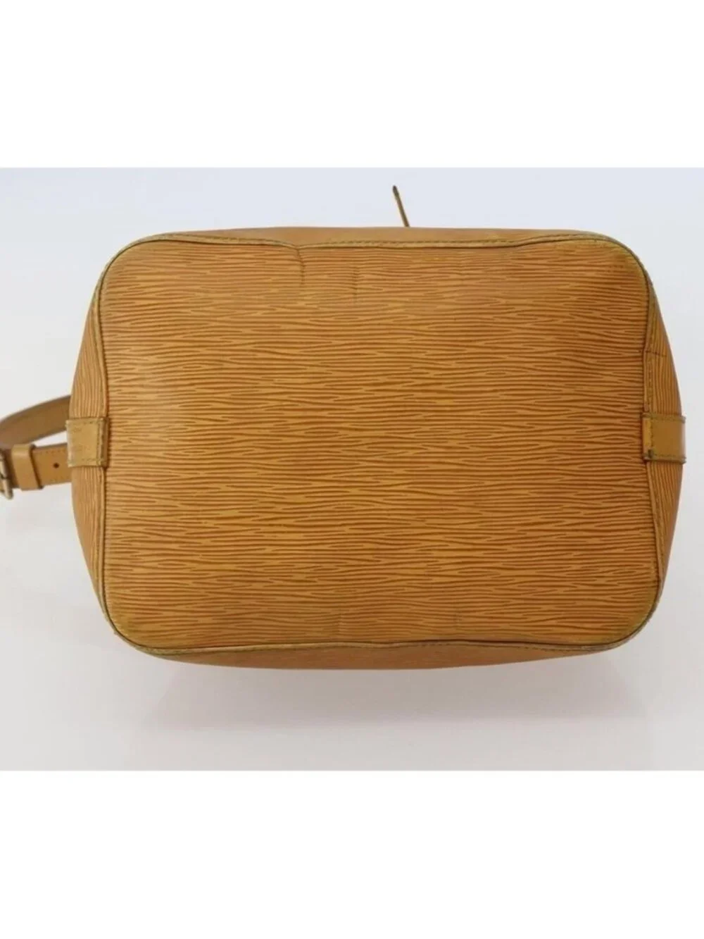 Authentic LOUIS VUITTON Epi Petit Noe Shoulder Bag Yellow M44109 LV - Picture 3 of 16